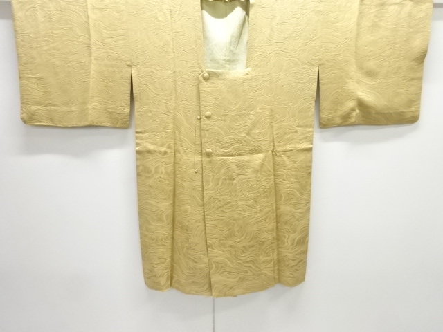 JAPANESE KIMONO / MICHIYUKI COAT / WOVEN WOOD GRAIN 